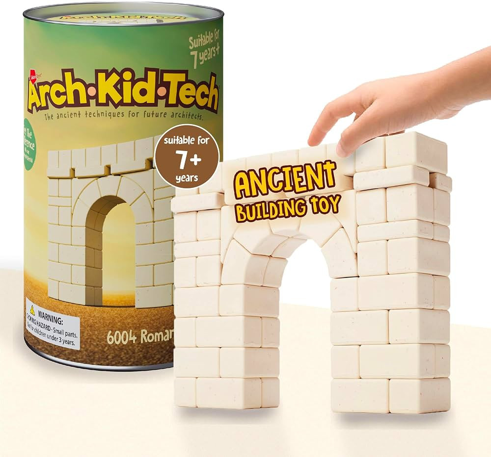 Ancient Roman Arch Stem Toys Premium Educational Stackable Building Blocks, for Kids Ages 7 8 9 1... | Amazon (US)