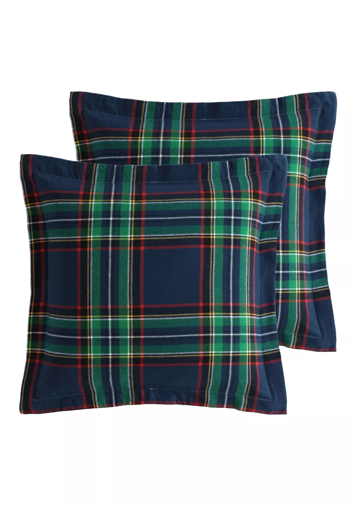 Spencer Plaid Euro Sham Set of 2 | Belk