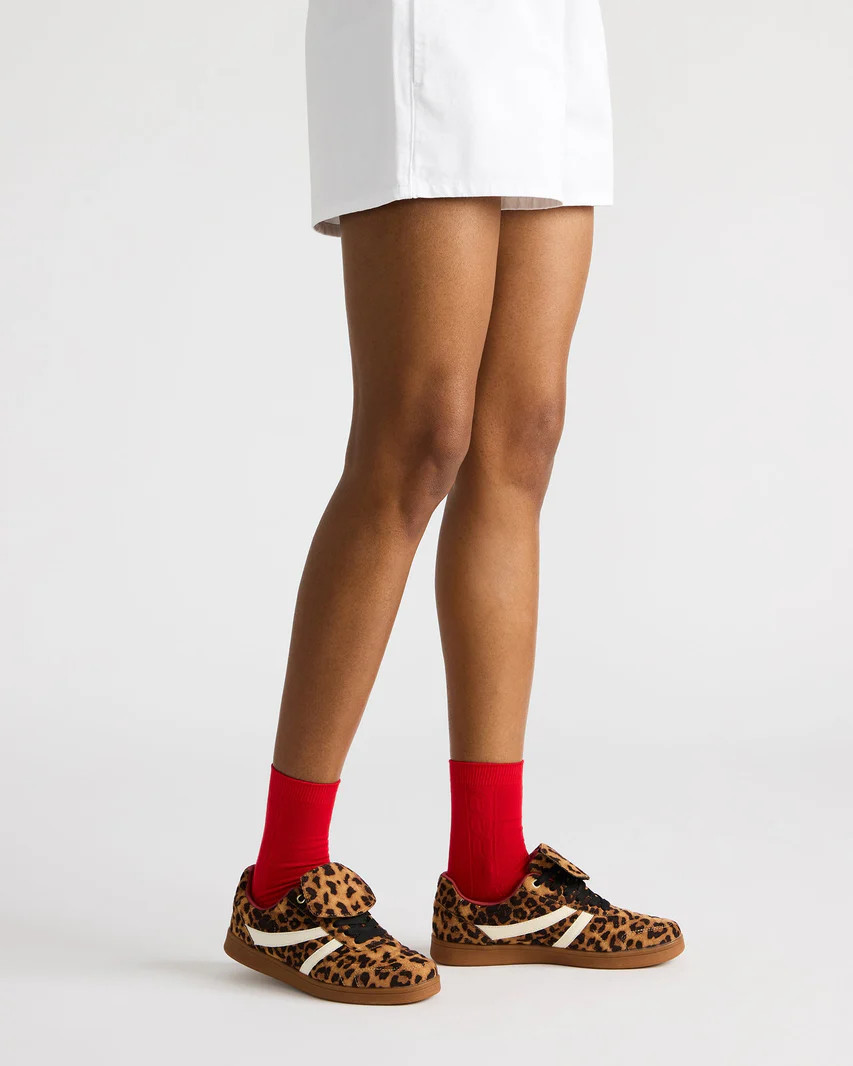 MADRID Leopard Low-Top Sneaker | Women's Sneakers | Steve Madden (US)
