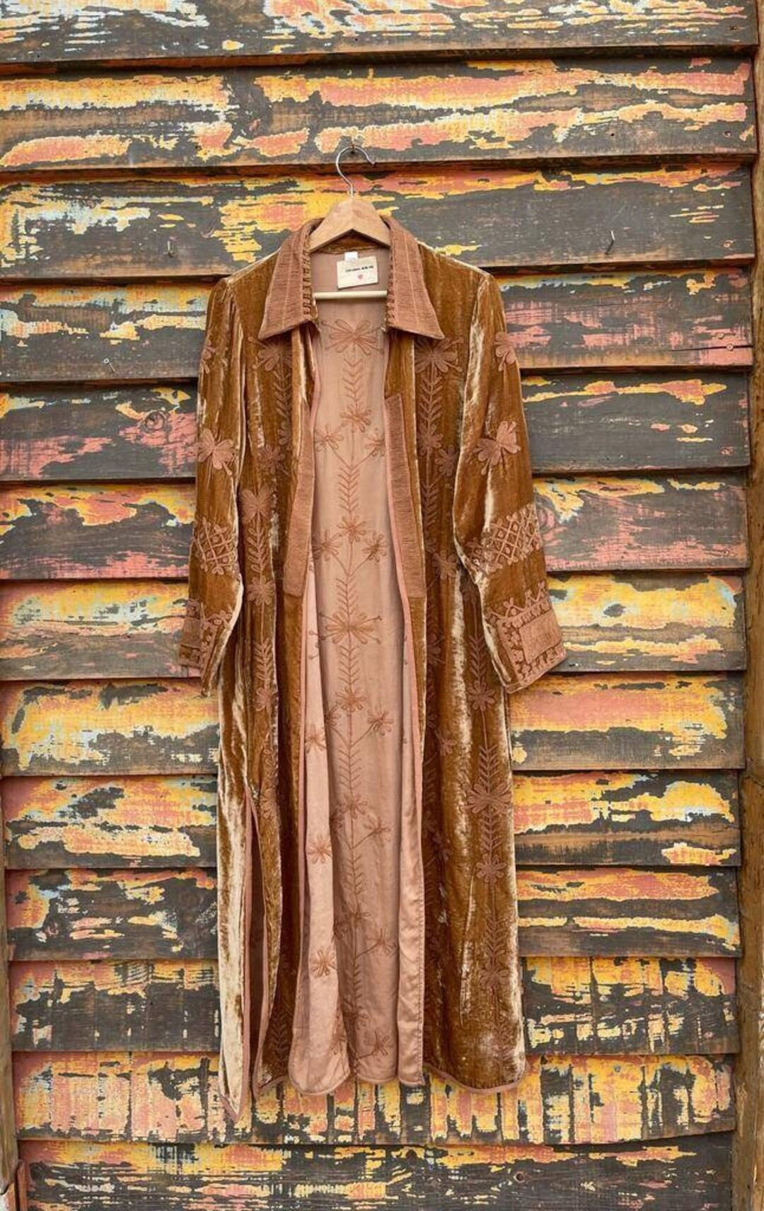 Silk Velvet Kimono - Etsy UK | Etsy (US)