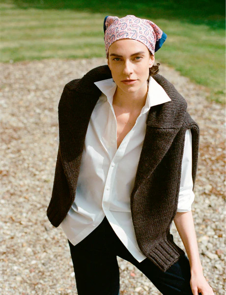 The Boyfriend: Poplin, White | With Nothing Underneath