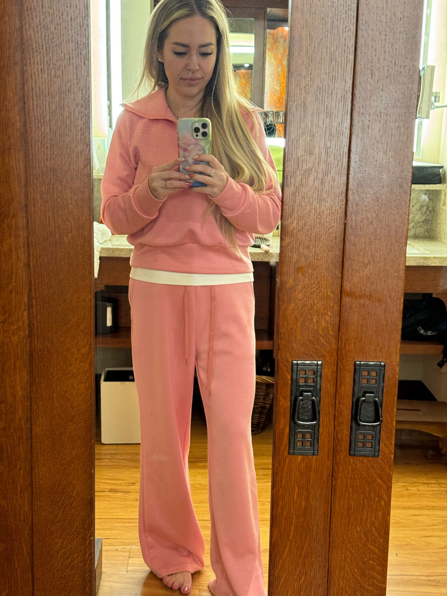 Amazing for spring - light weight and still comfy like sweats!