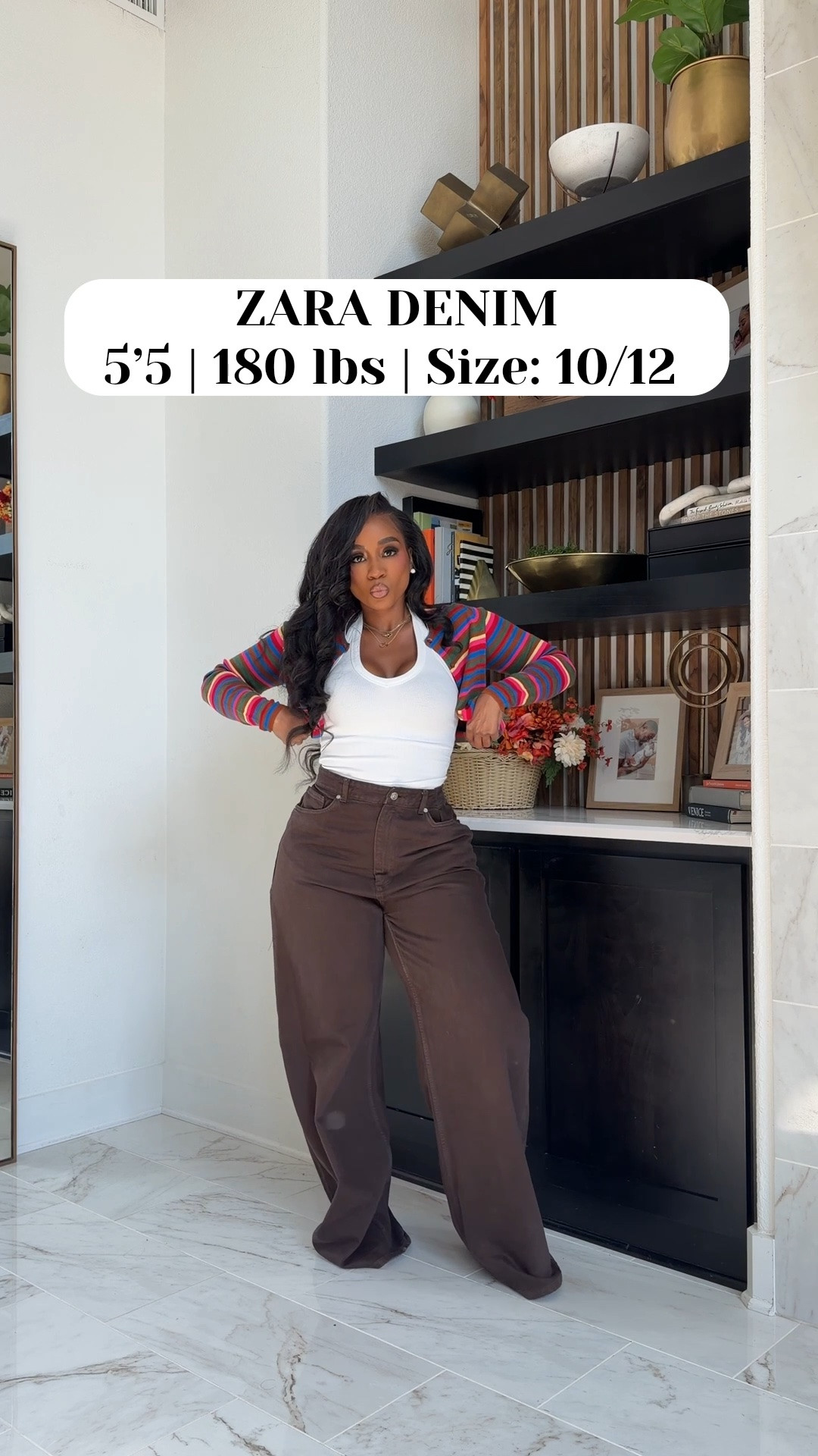 @Zara denim I absolutely love! The fit, wash and cut are amazing! Can be styled tons of ways!  Wearing a size 10 for reference!

#LTKootd #LTKMidsize