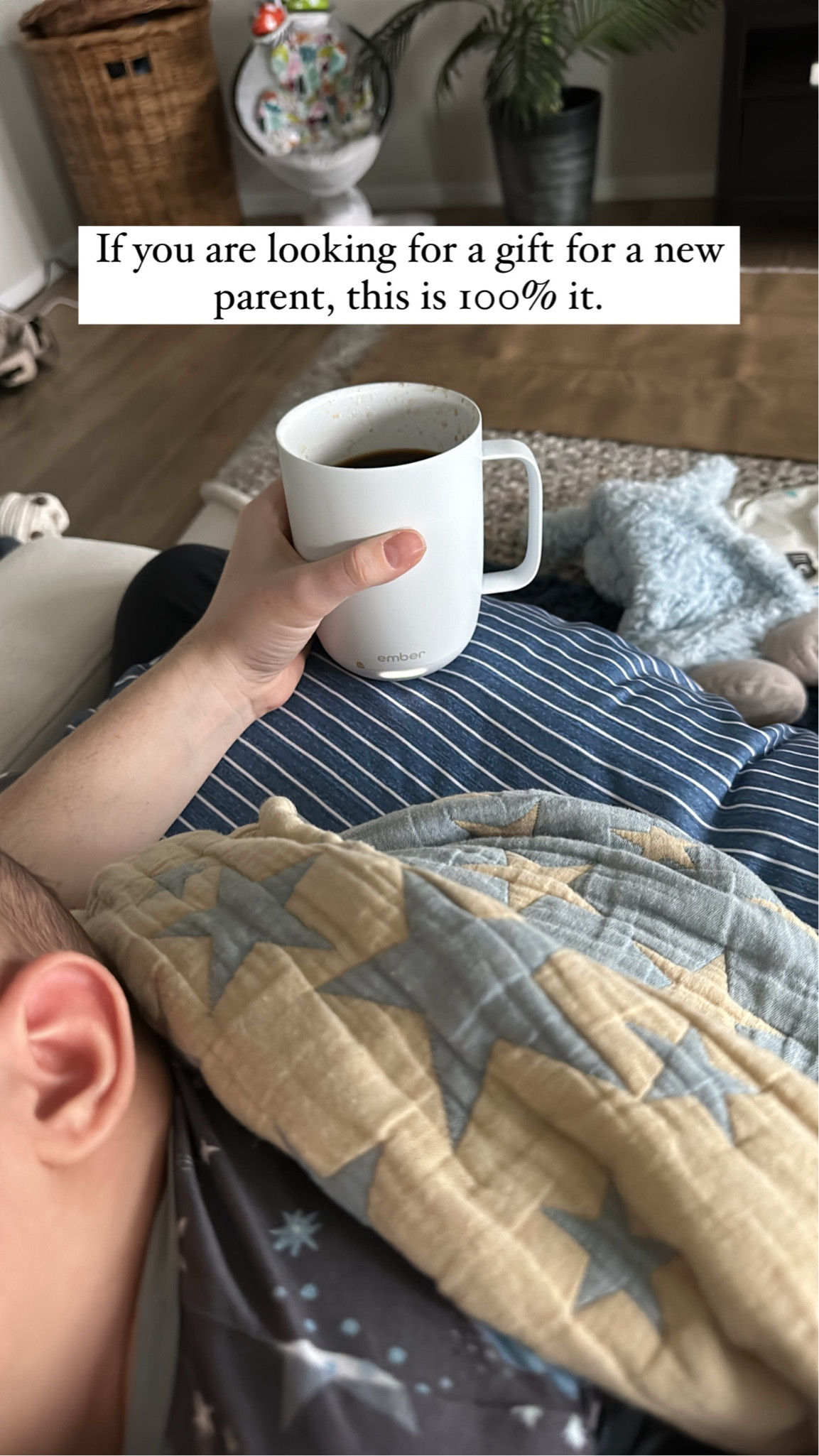 The Ember mug is such a game changer for early mornings with the baby! I can always count on coming back to a steaming mug 🥰

#LTKhome #LTKfamily #LTKbaby