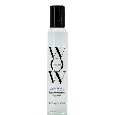 Color Wow Color Control Purple Toning/Styling Foam - 6.8 oz | Walmart (US)