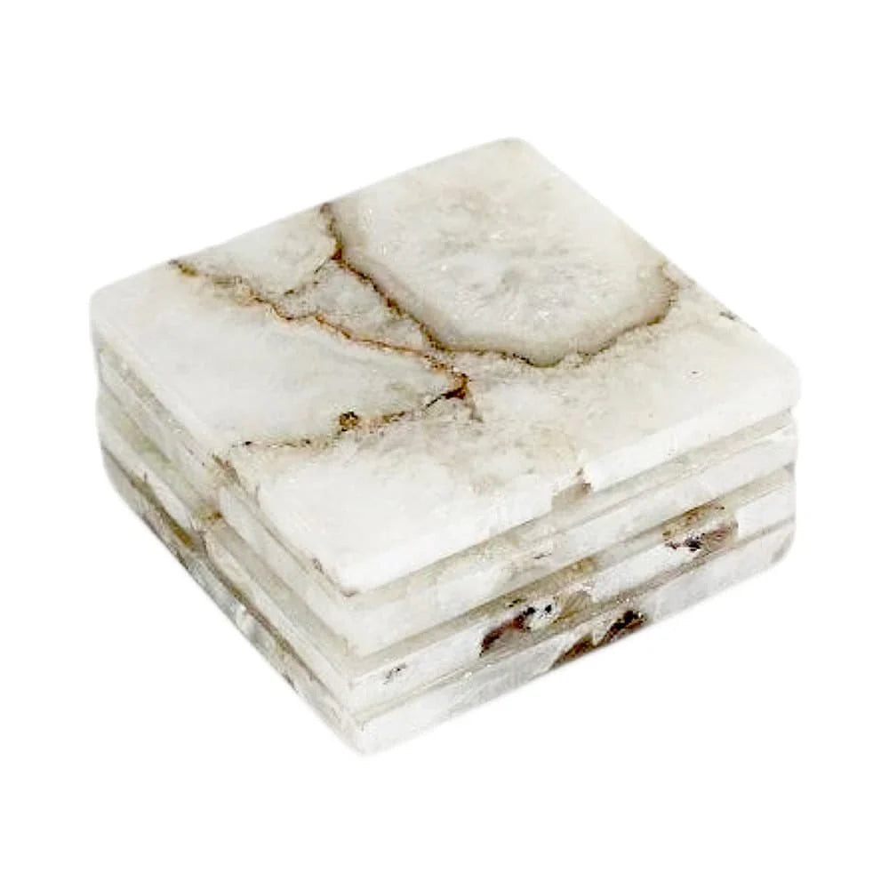Crate & Barrel Marcella Agata Coasters | Zulily