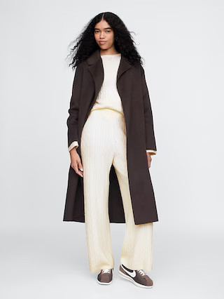 CashSoft Cable-Knit Sweater Pants | Gap (US)