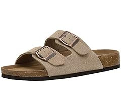 CUSHIONAIRE Women's Lane Cork Footbed Sandal with +Comfort | Amazon (US)