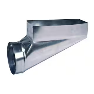 12 in. x 2-1/4 in. to 6 in. End Register Box | The Home Depot