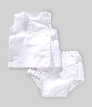 x Kristin Ellen Hockman Baby Girls Linnea Embroidered Top & Diaper Cover Set | Dillard's
