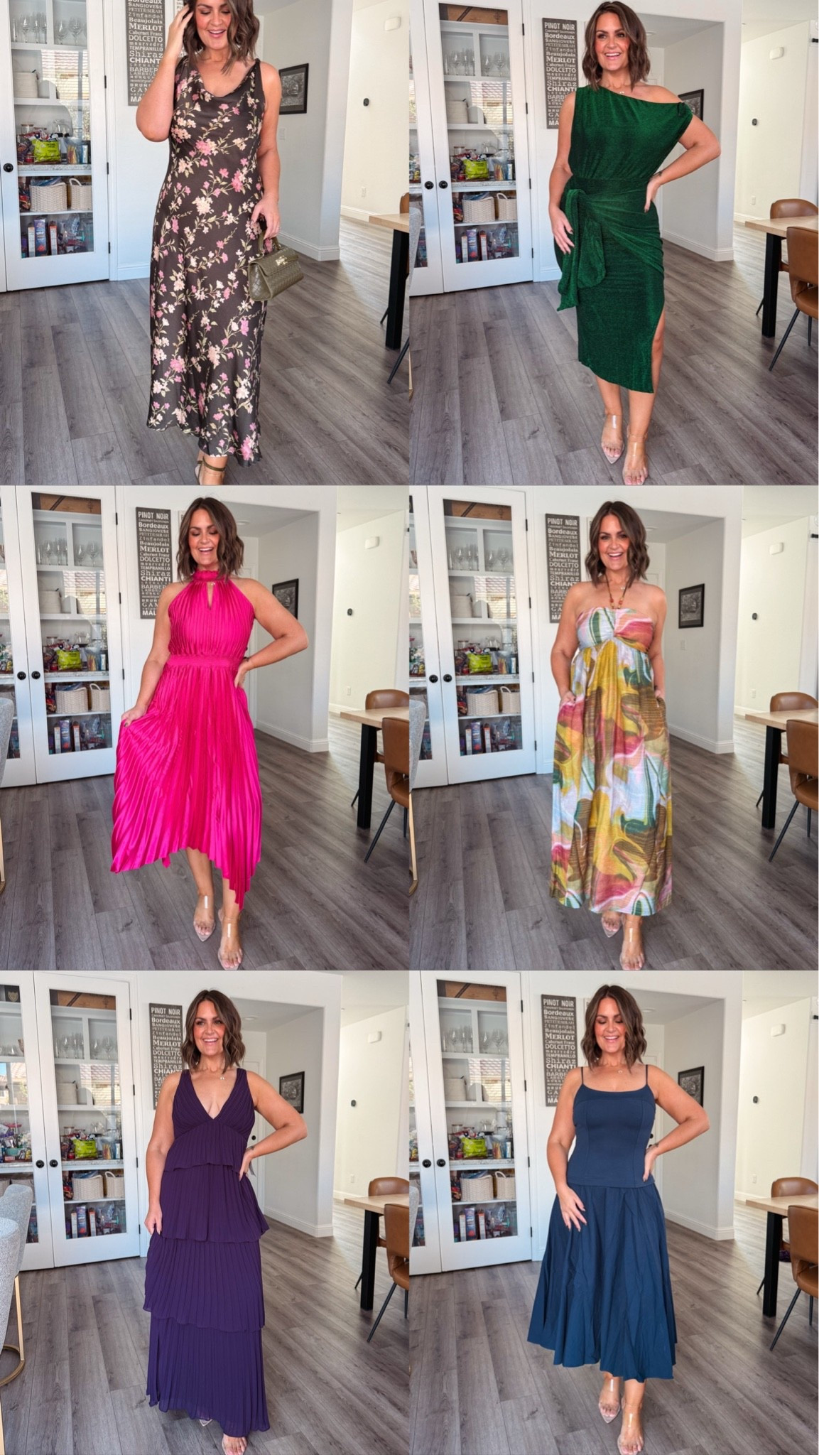 Wedding guest dresses 
Floral, medium 
Green, large
Pink, 10 (size down)
Halter, medium (size down)
Purple, medium 
Navy, large (size up if in between)

Size 12, midsize, formal dress, wedding guest dress, cocktail dress @macys  @Petal & Pup  @Lulus  @Steve Madden US

#LTKWedding #LTKMidsize #LTKOver40