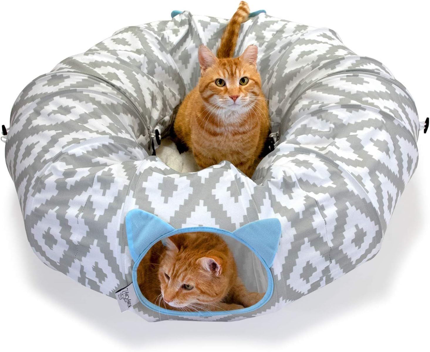 Kitty City Large Cat Tunnel Bed, Cat Bed, Pop Up bed, Cat Toys | Amazon (US)