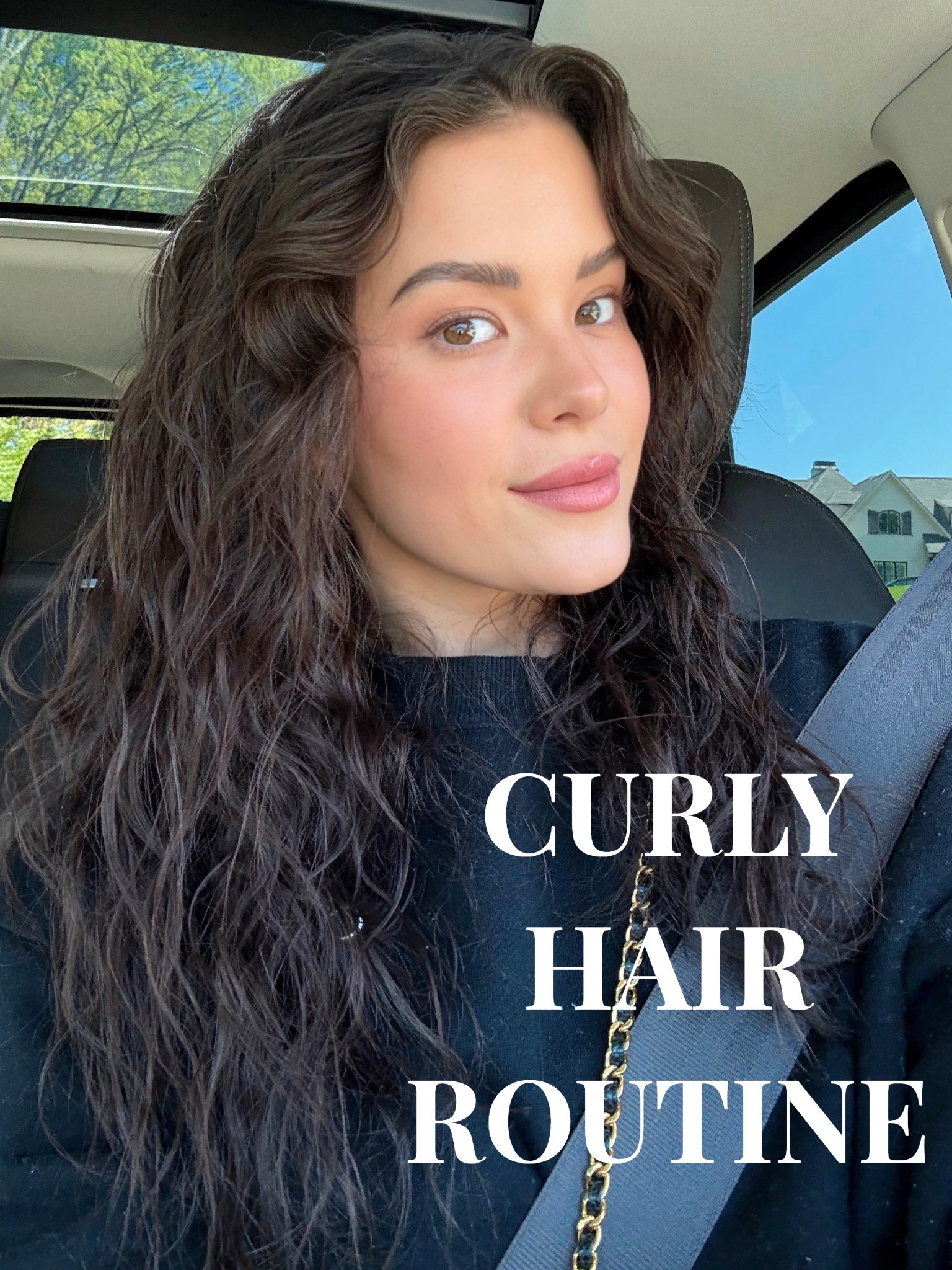 The products I use to enhance my naturally curly hair routine 🦁