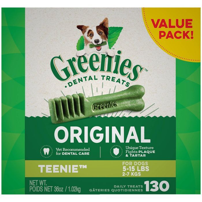 Greenies Teenie Original Dental Dog Treats | Target