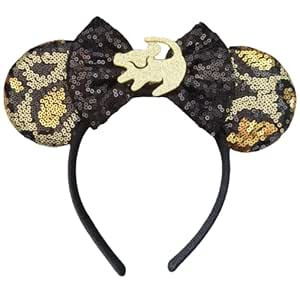 Lion King Minn Ears Headband, Simba Minn Ears Headband, Animal Kingdom Minn Ears, Rainbow Sparkle... | Amazon (US)
