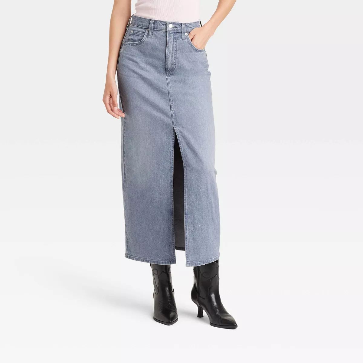 Women's Denim Maxi Skirt - Universal Thread™ | Target