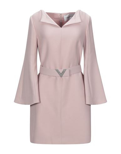 Valentino Garavani Woman Mini dress Pink Size 8 Virgin Wool, Silk | YOOX (US)