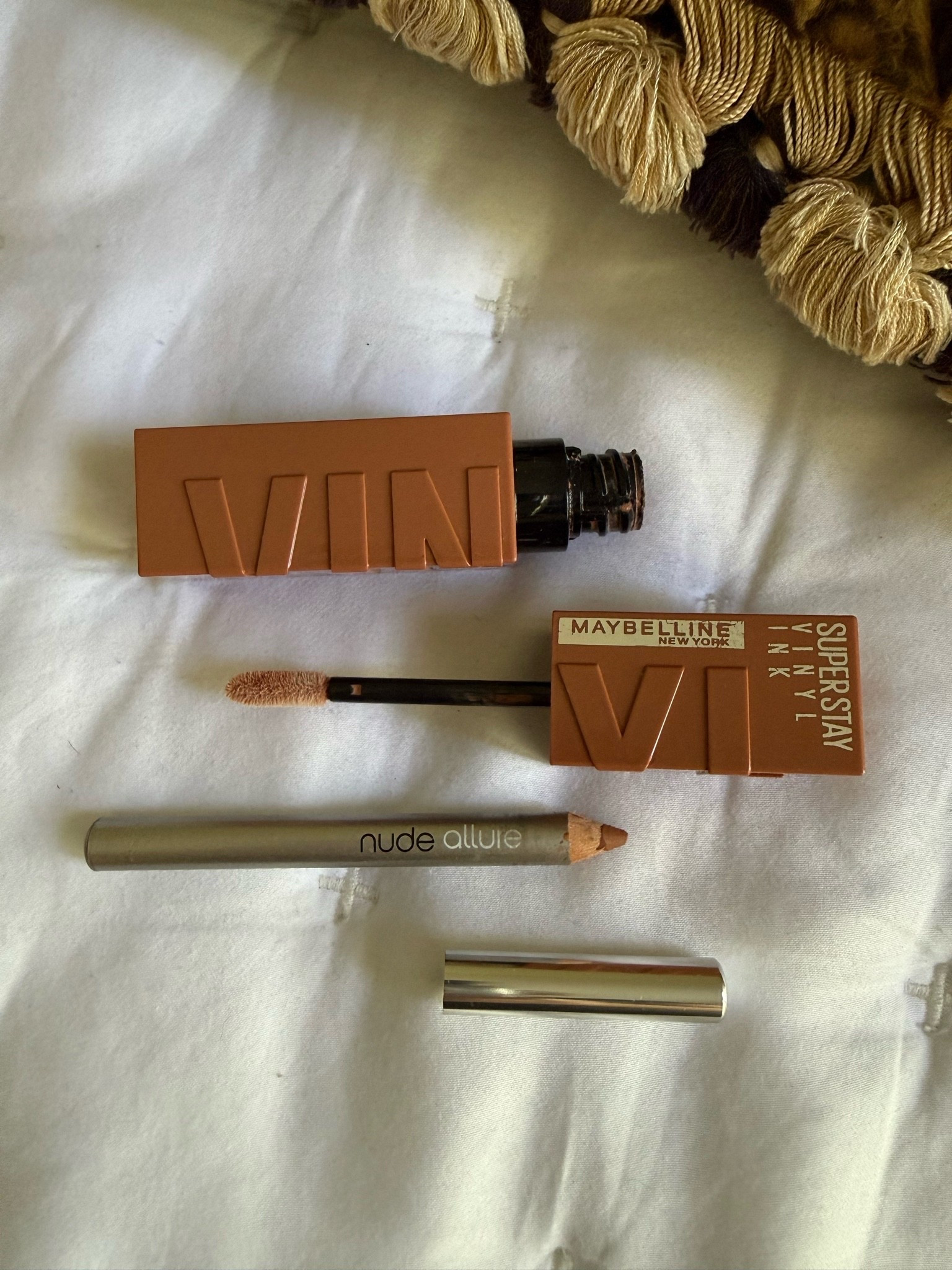 My take on nude lips. This long-wear  liquid lip is fantastic and really stays put. The lip liner is a great nude shade -keeps everything in place. I sometimes add a layer of clear lip balm over the liner and liquid lipstick.I also linked a few other nude lip shades you might like. Enjoy!

#LTKdayinmylife #LTKgrwm #LTKBeauty