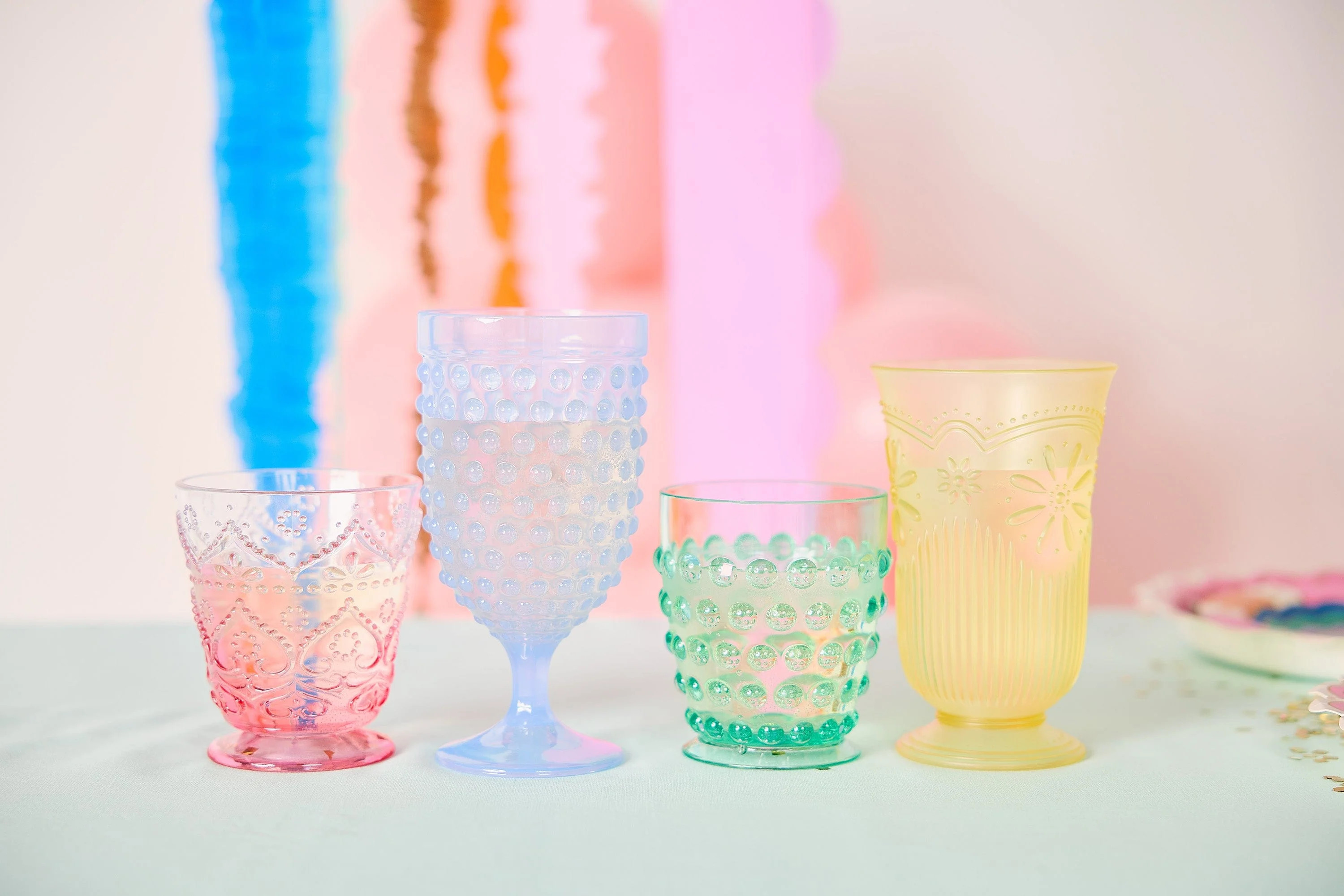 Vintage Vibes Reusable Cup Set | Packed Party | Packed Party