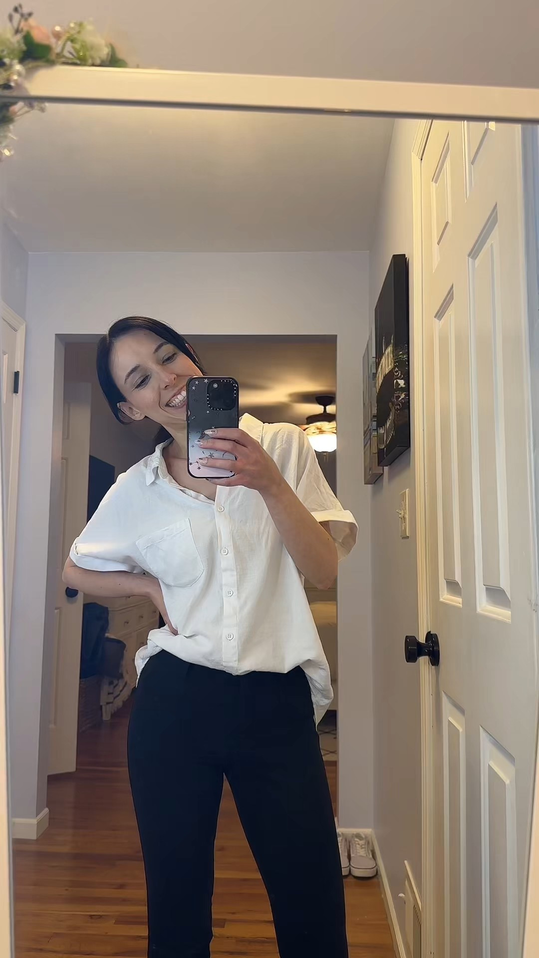 mirror check before work ✨ #OOTD #FitCheck #WorkStyle #fyp

#LTKStyleTip #LTKWorkwear #LTKSeasonal