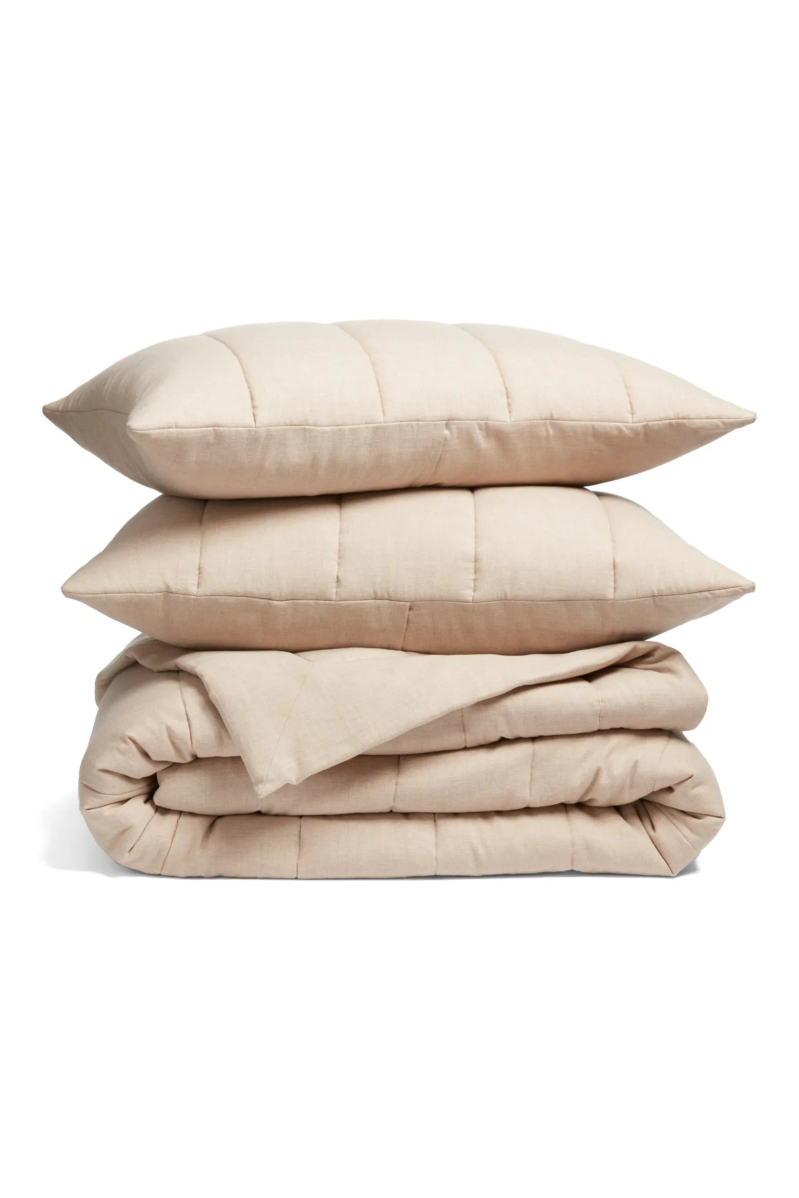 Organic Cotton Mélange Quilted Comforter & Shams Set | Nordstrom | Nordstrom