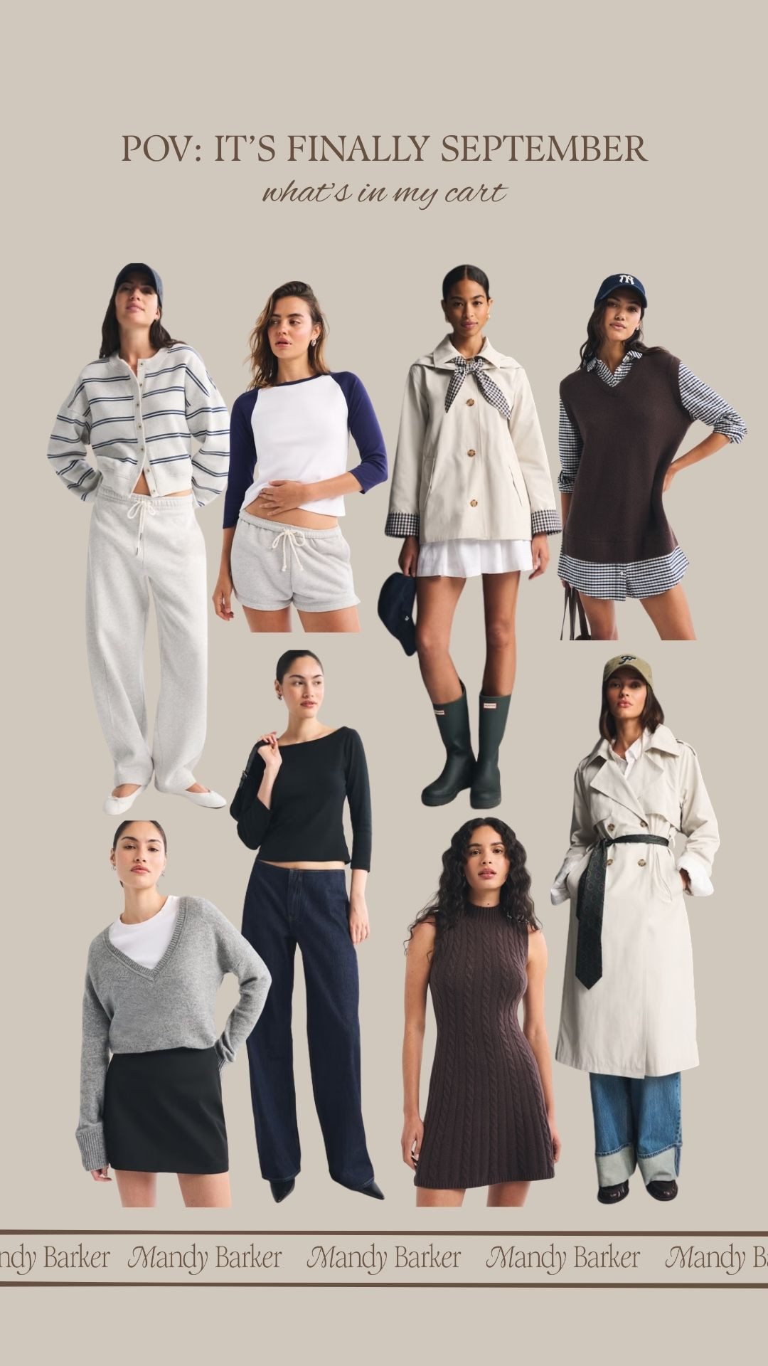 Abercrombie's new fall arrivals are THAT GIRL! 🤩 

 