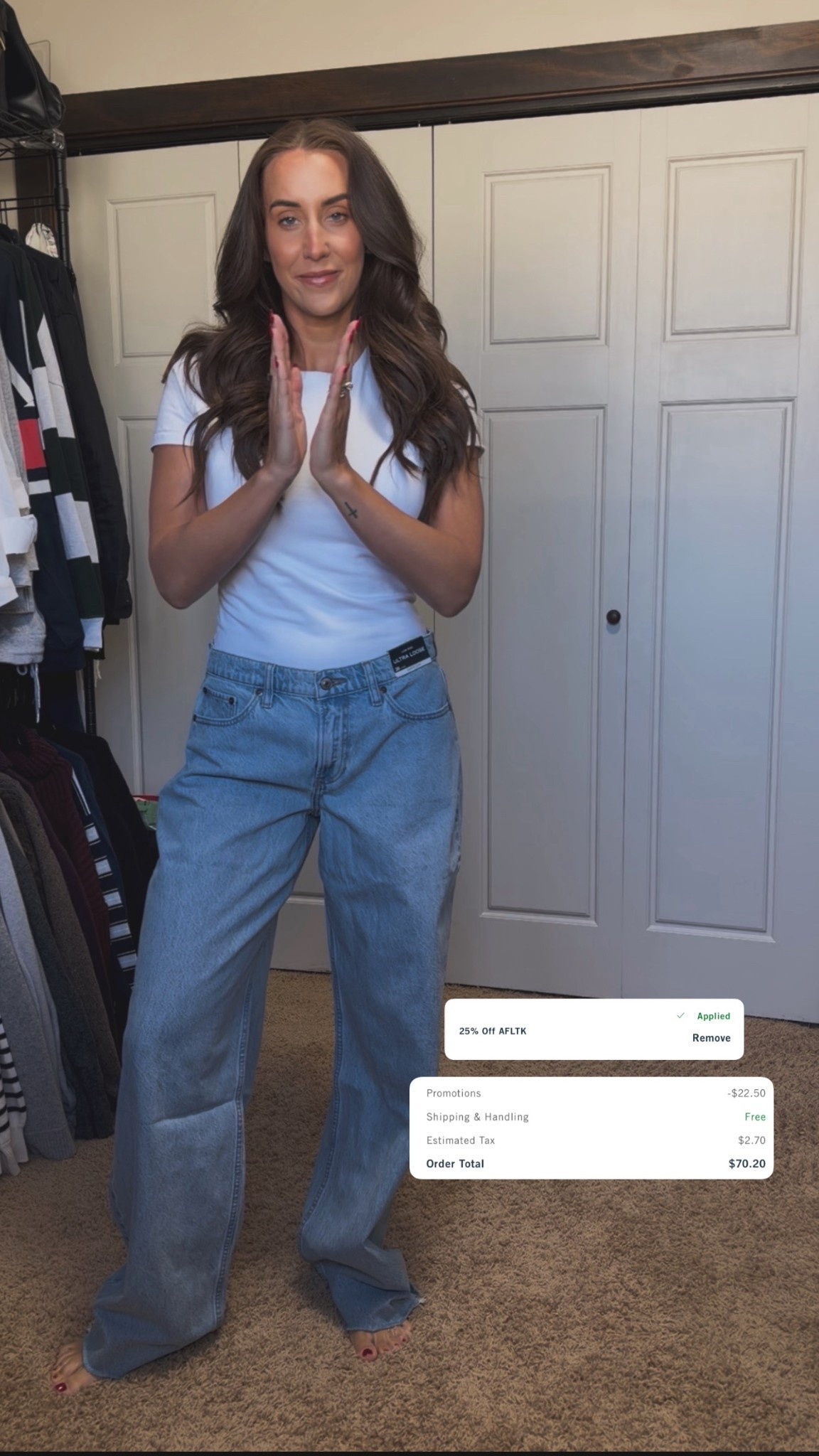 25% off Abercrombie using code AFLTK !!

Bodysuit: L
Denim: 28 Long 



#LTKSpringSale #LTKootd #LTKTall