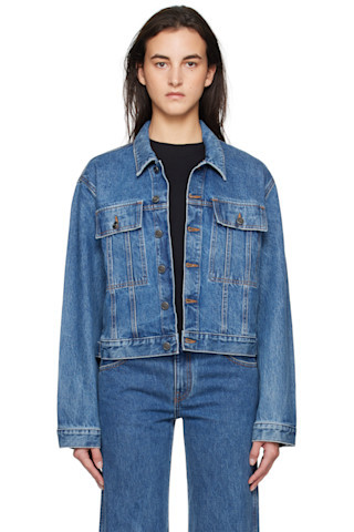 Blue Saunder Denim Jacket | SSENSE