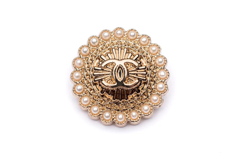 button Chanel stamped | Etsy (US)