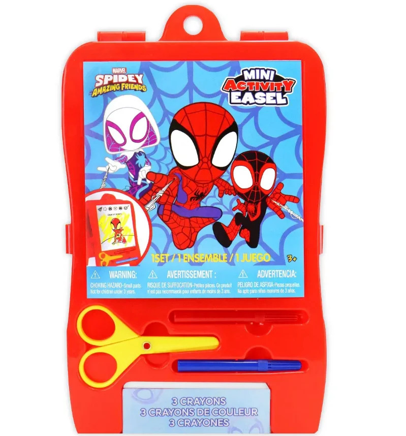 Marvel Spider Man Spidey Mini Activity Art Easel | Walmart (US)