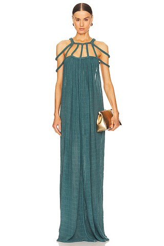 Kasia Kulenty Severyna Gown in Emerald from Revolve.com | Revolve Clothing (Global)