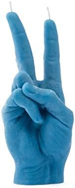 CandleHand 'Victory' Hand Gesture Candle (Blue) | Amazon (US)