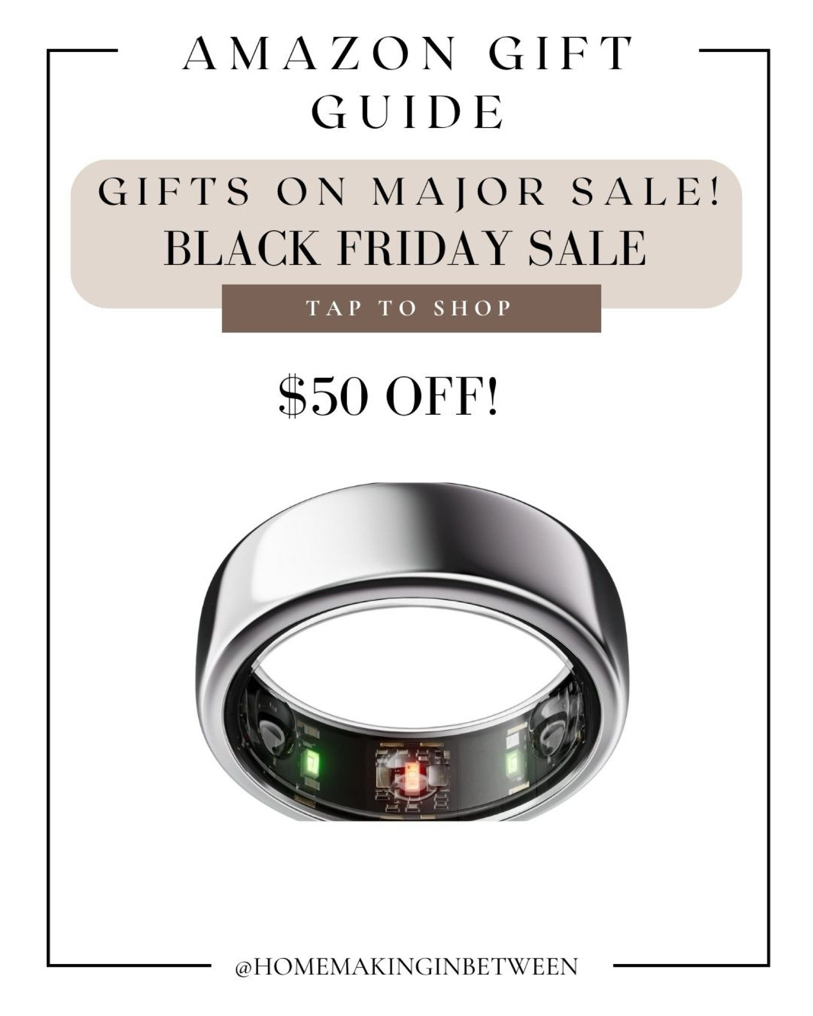 Oura ring on sale for Black Friday! 

#LTKCyberWeek #LTKGiftGuide #LTKSaleAlert