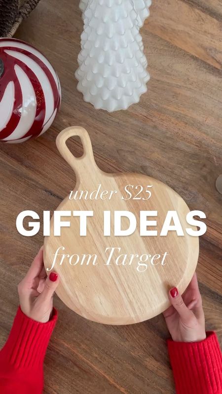 Gift ideas #ad for the hostess , teachers or girlfriends- all from @target and under $25. Which one is your favorite? Comment LINK and I’ll send you shopping details @targetstyle #targetpartner #targetstyle 

#LTKHoliday #LTKCyberWeek #LTKGiftGuide
