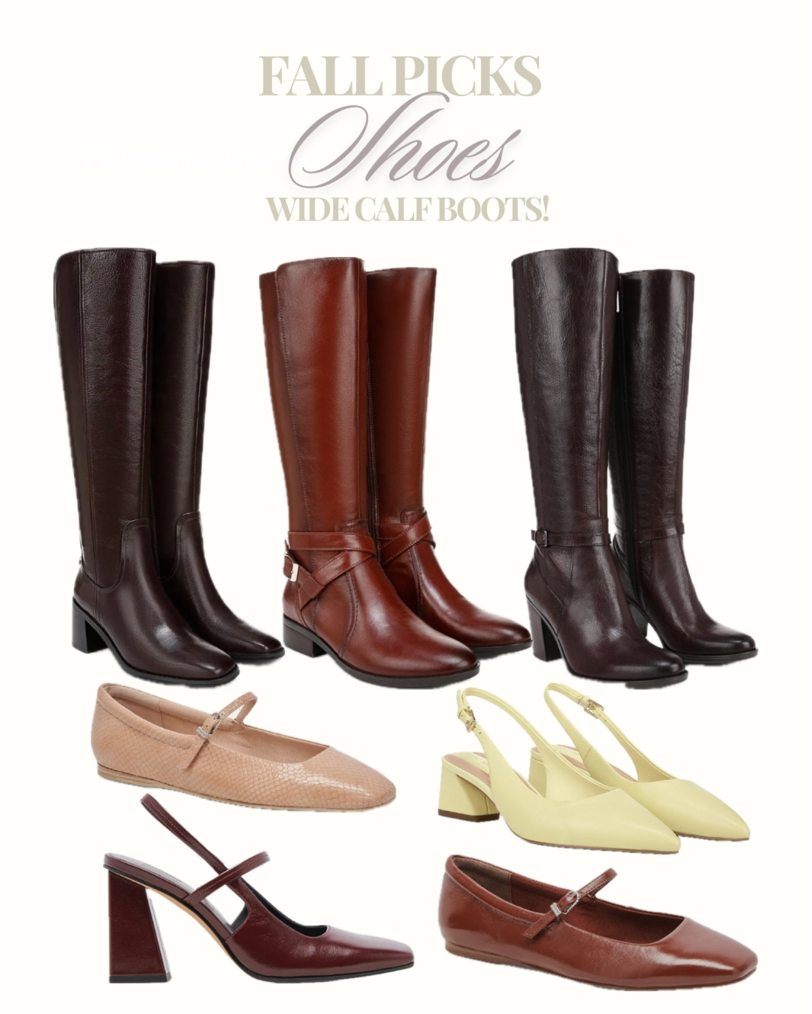 Shoes I am fall-ing in love with for Fall! Available in wide calf options as well! YAY!

wide calf boots
fall boots
low heels
yellow low heels
pastel yellow low heels
ballet flats
neutral ballet flats 

#LTKSeasonal #LTKFallSale #LTKShoeCrush