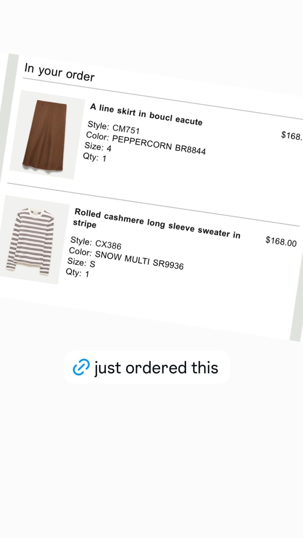 Just ordered this sweater and skirt from J Crew.

#classicstyle
#OOTD
#fallsweater
#longskirt
#JCrew

#LTKgrwm #LTKootd #LTKTravel