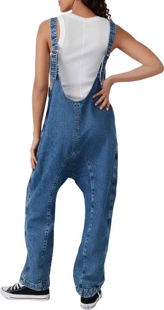 Free People High Roller Denim Jumpsuit | Nordstrom | Nordstrom