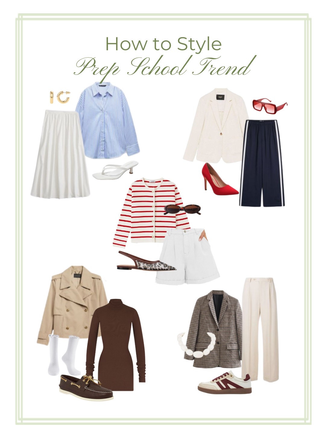 Prep school trend and how to style

#LTKStyleTip #LTKSeasonal #LTKFindsUnder50