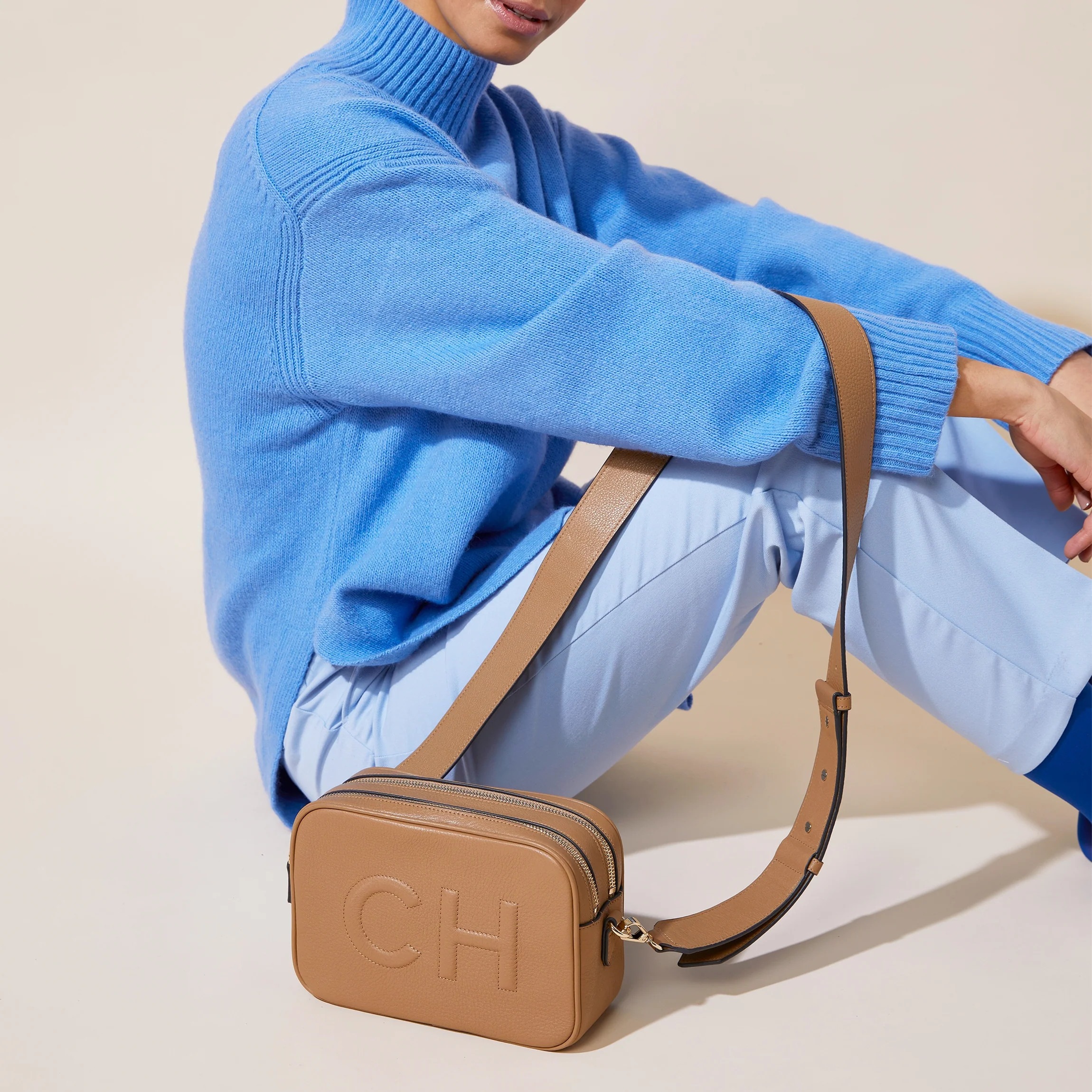 Meadow Double Zip Camera Bag | Leatherology