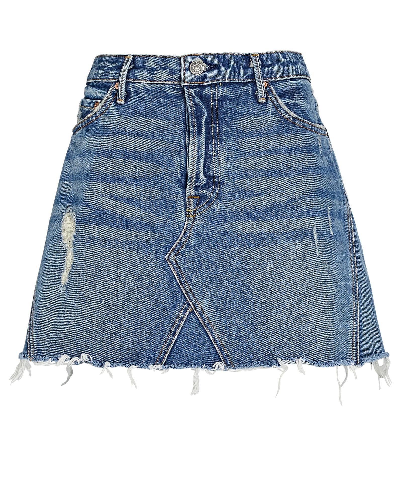 Eva Denim Mini Skirt | INTERMIX
