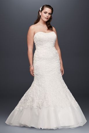 plus size wedding dresses under $500