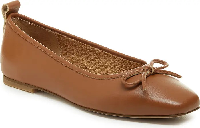 Frankie Square Toe Ballet Flat (Women) | Nordstrom