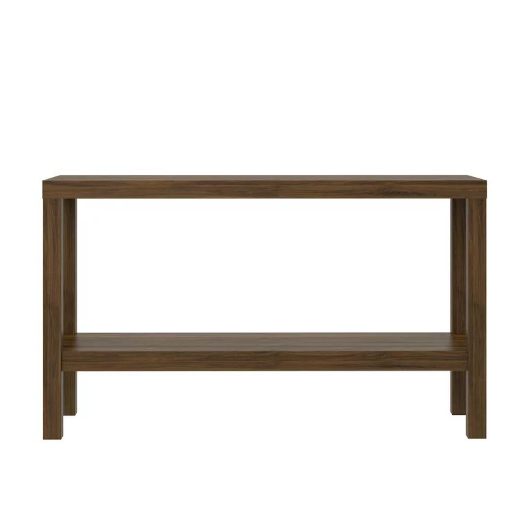 Mainstays Parsons Console Table, Canyon Walnut | Walmart (US)