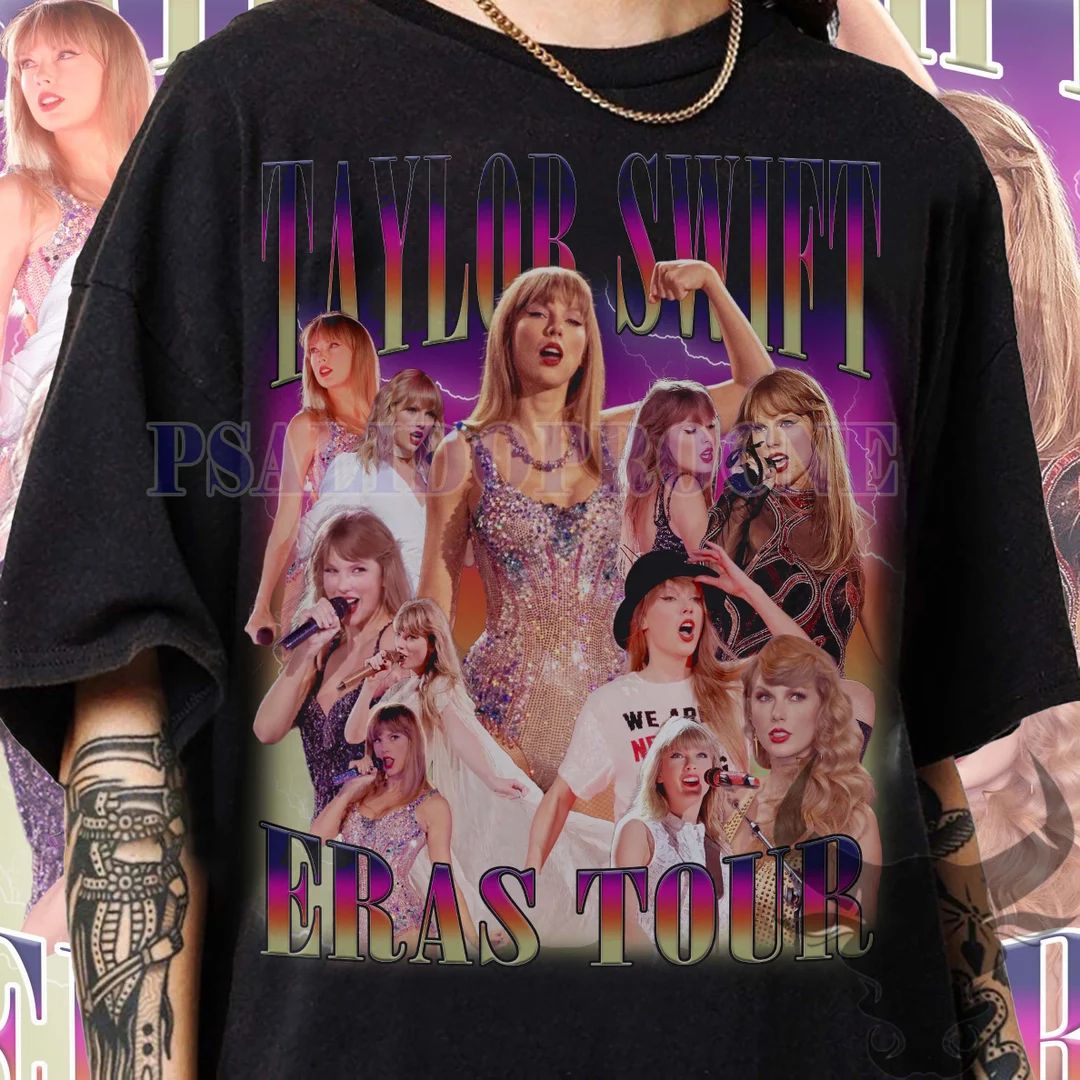 Vintage 90s Graphic Style Taylor the Eras Tour 2023 - Etsy | Etsy (US)