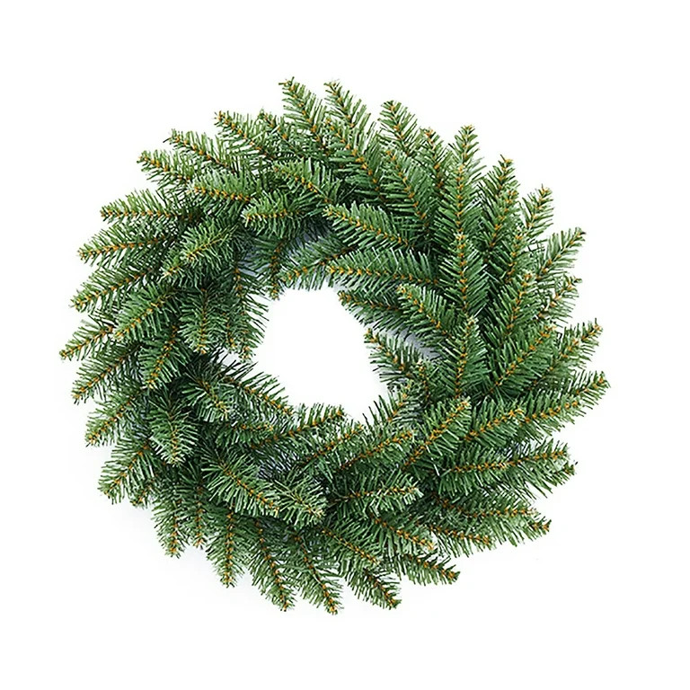 Wreath Clearance,16" Artificial Christmas Wreath, Faux Mini Christmas Wreath, Indoor Outdoor Seas... | Walmart (US)