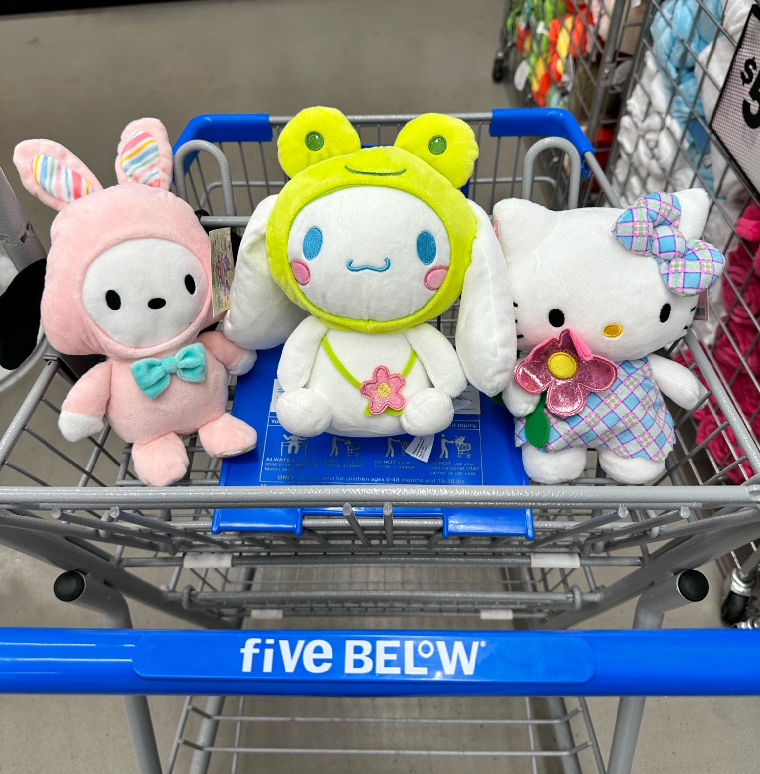 Sanrio Easter plushies at Five Below 

#LTKSeasonal #LTKMostLoved #LTKSpringSale