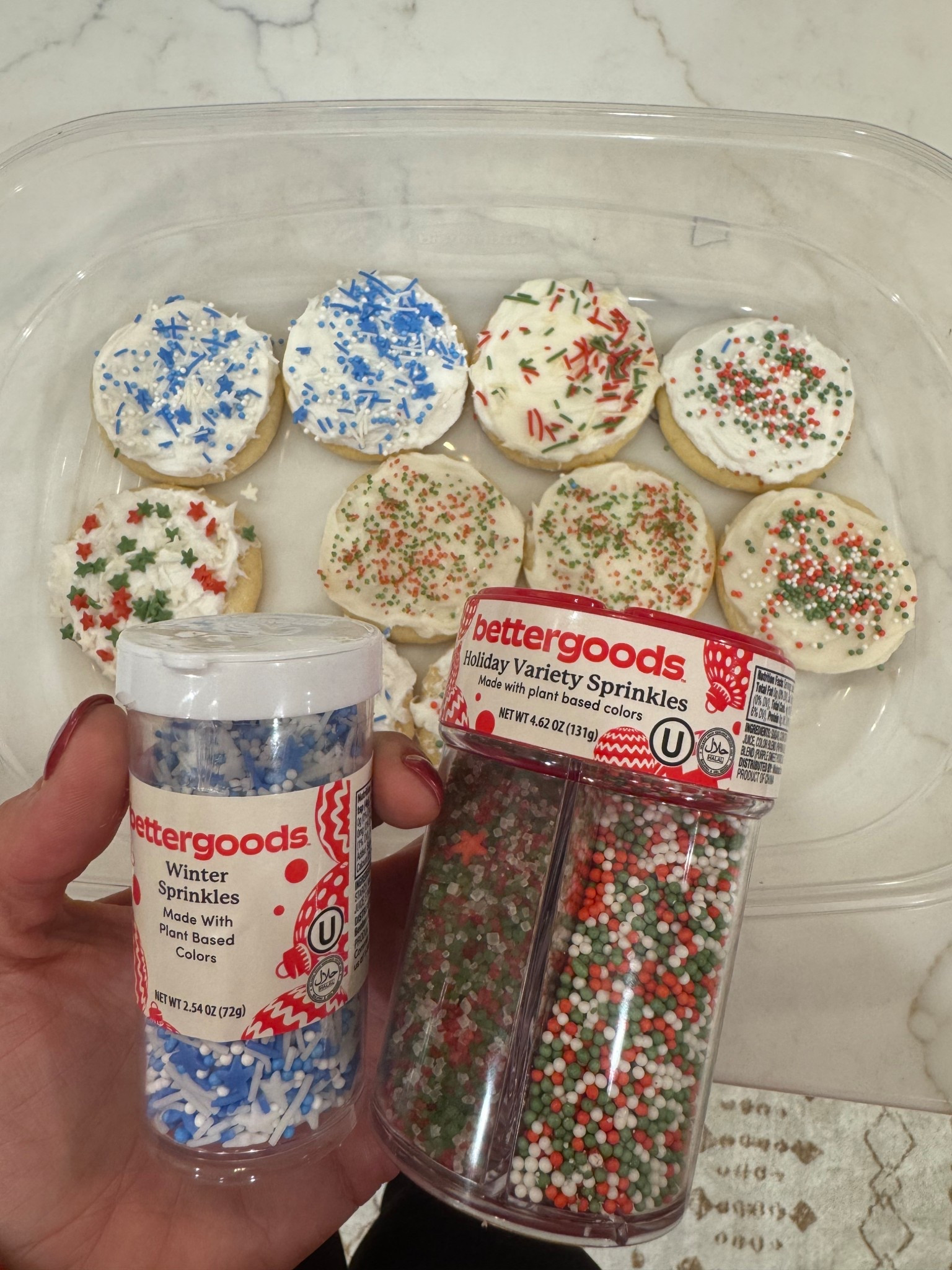 The best dye free sprinkles 