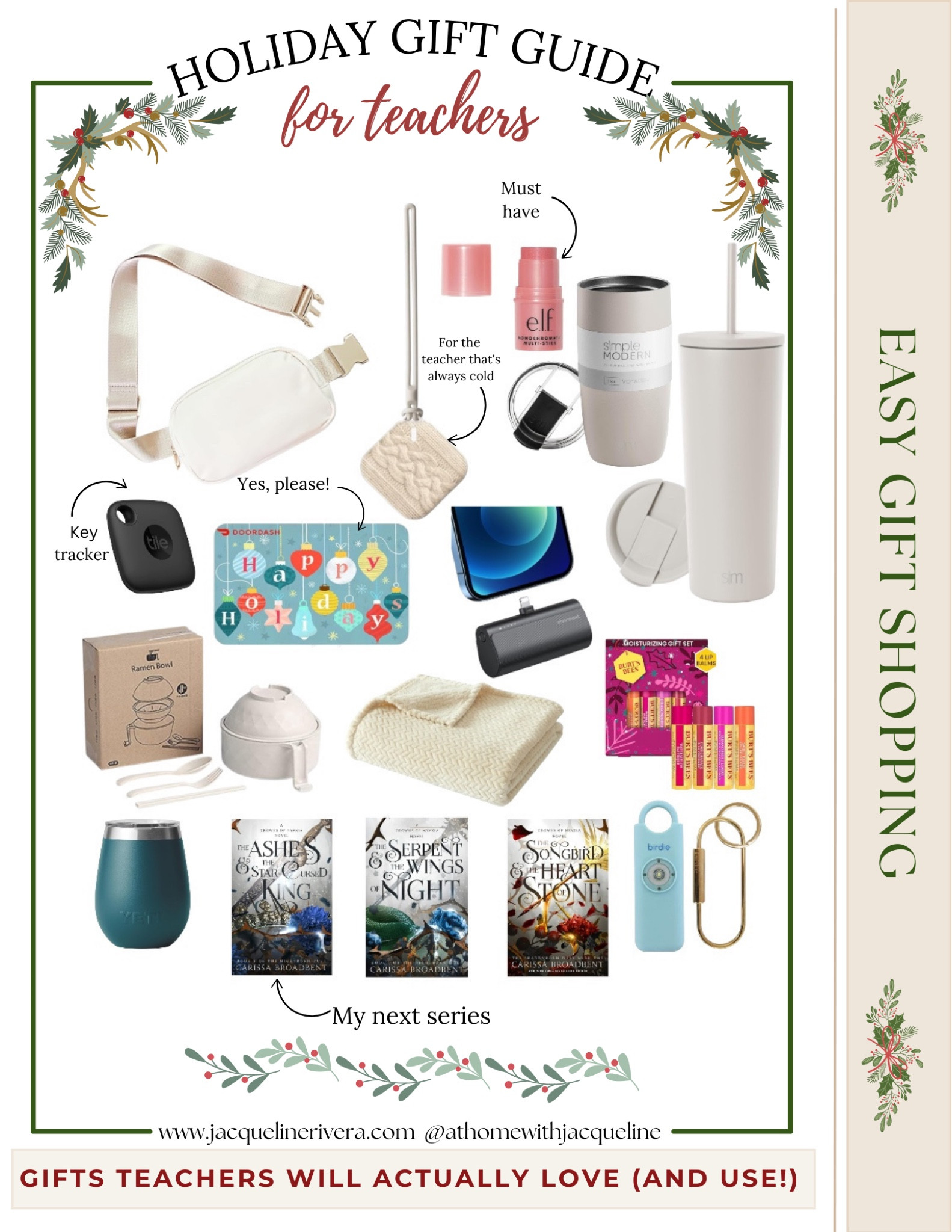 Looking for the perfect way to show your appreciation this holiday season? 🎁 From thoughtful to practical, I’ve rounded up the best gifts teachers will actually love (and use!). Because they deserve a little holiday magic too!

#LTKSeasonal #LTKHoliday #LTKGiftGuide