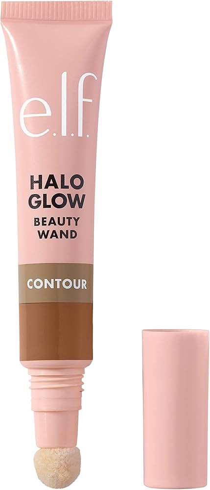 Amazon.com: e.l.f. Halo Glow Contour Beauty Wand, Liquid Contour Wand For A Naturally Sculpted Lo... | Amazon (US)