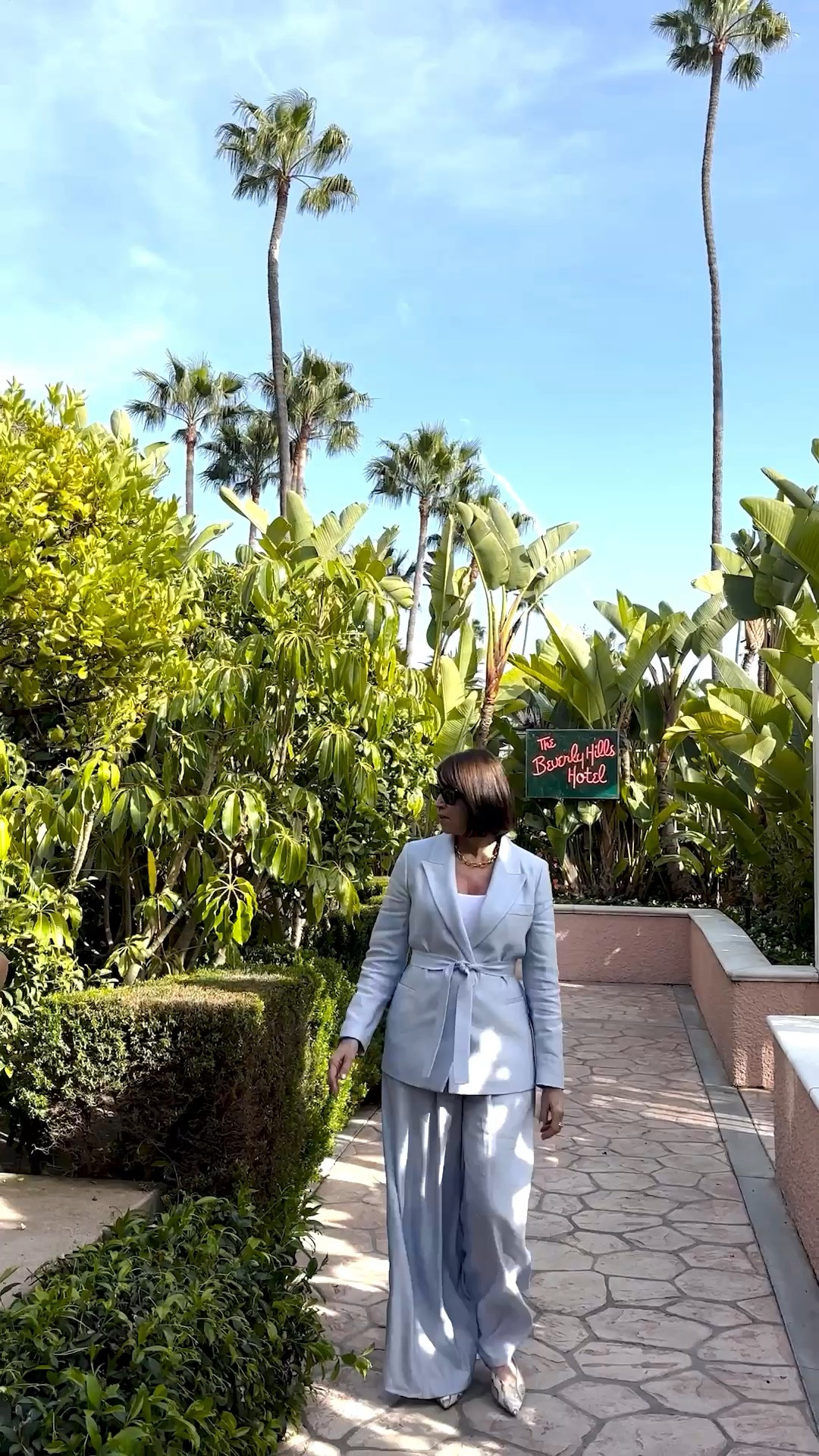 This blue set is the definition of sophisticated ease- structured yet soft, polished yet approachable. Perfect for a power meeting or a creative day at the office, the matching set gives a clean, intentional look without any extra effort. The tailored fit and calming blue hue feel fresh, elevated, and quietly confident. #ChicWorkwear #MatchingSet #MonochromeStyle #OfficeChic #ModernWorkwear 

#LTKSummerEdit #LTKTravel #LTKWorkwear